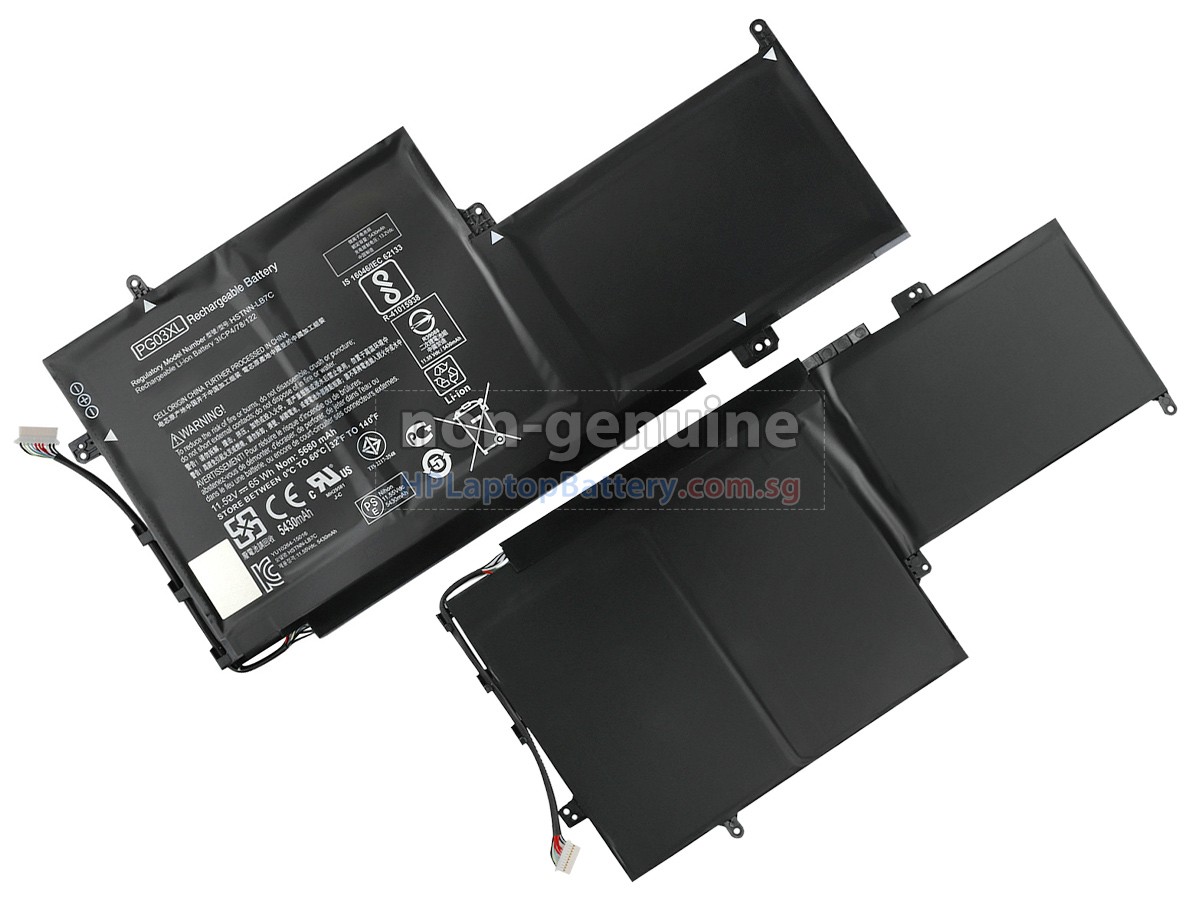 HP PG03XL battery replacement