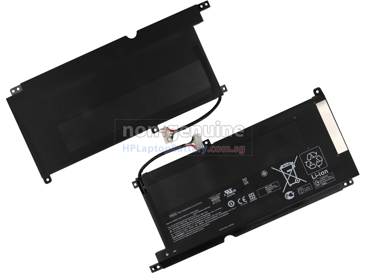 HP PG03XL battery replacement